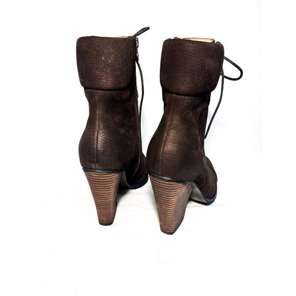 NWOT Max Studio Remix Distressed Booties - Picture 5 of 12